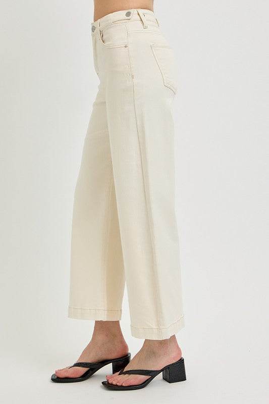 RISEN Full Size Tummy Control Cropped Bootcut Jeans Plus Size - Shop Style & More | Fresh Looks, Everyday Deals & Free Shipping