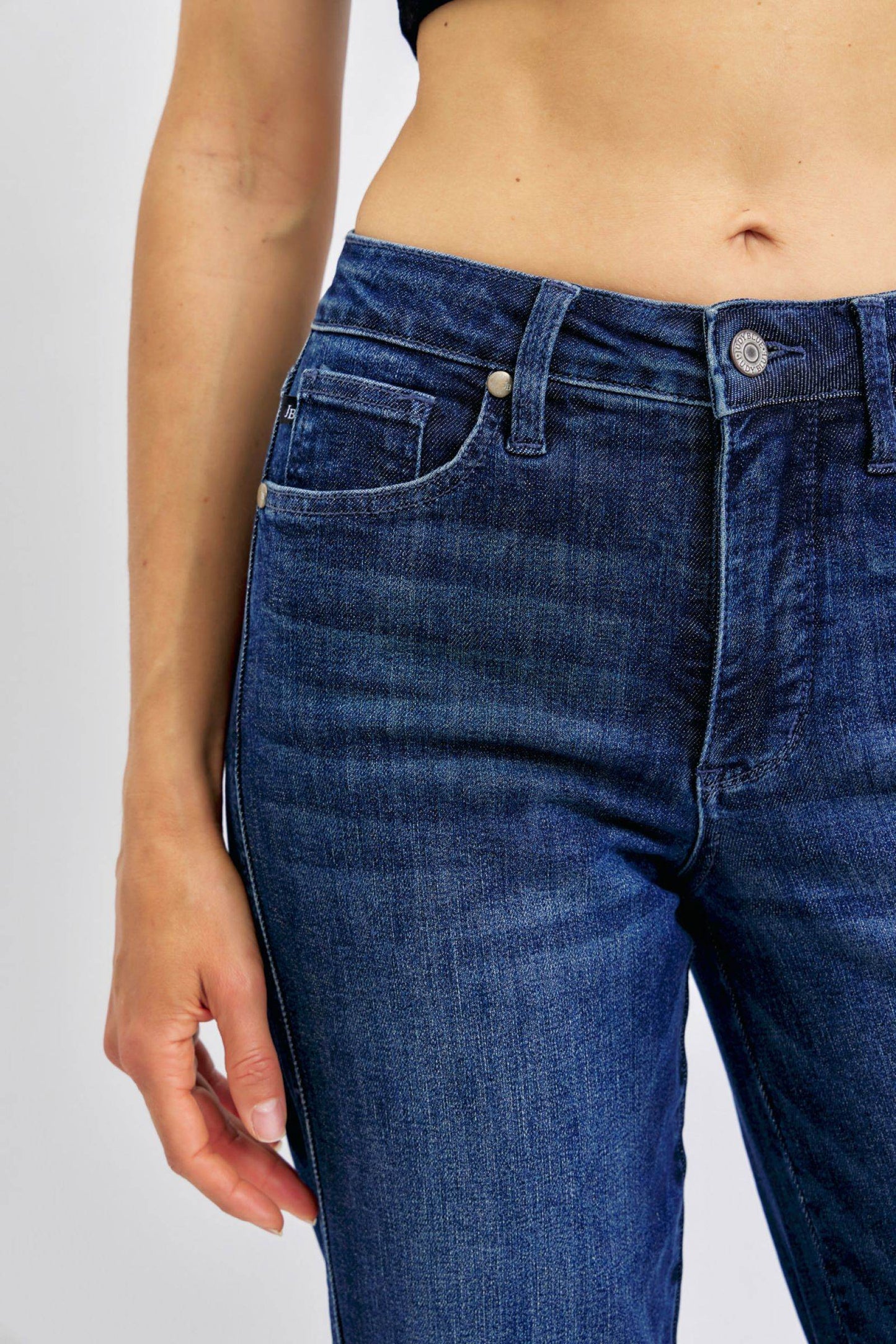 Judy Blue Full Size Tummy Control Straight Jeans Plus Size - Shop Style & More | Fresh Looks, Everyday Deals & Free Shipping
