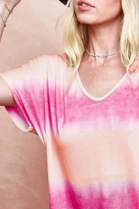 BiBi Tiedye Printed Hacci Knit Top - Shop Style & More | Fresh Looks, Everyday Deals & Free Shipping