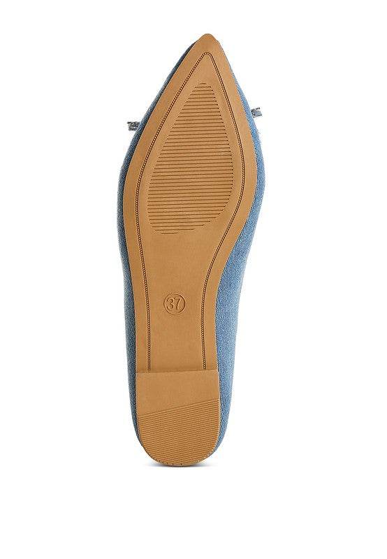 Ellerby Embellished Bow Detail Ballet Flats - Shop Style & More | Fresh Looks, Everyday Deals & Free Shipping
