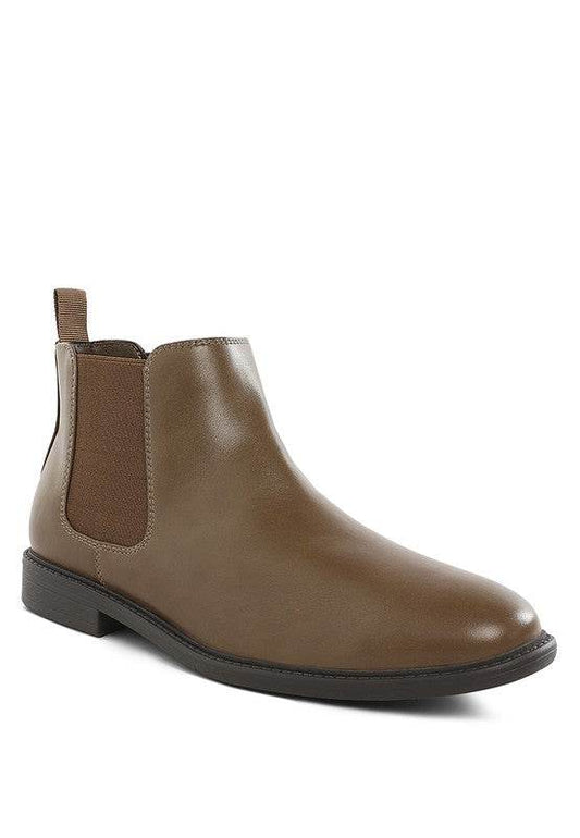 Fraser Men's Faux Leather Chelsea Boots - Shop Style & More | Fresh Looks, Everyday Deals & Free Shipping