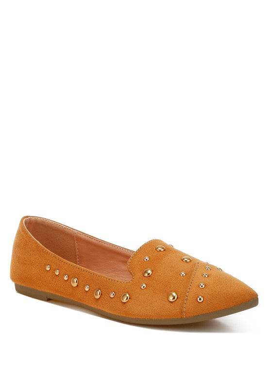 Olesia Stud Emebllished Ballet Flats - Shop Style & More | Fresh Looks, Everyday Deals & Free Shipping