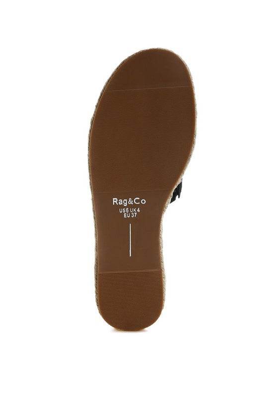Huntra Real Soft Leather Espadrille Flatforms - Shop Style & More | Fresh Looks, Everyday Deals & Free Shipping