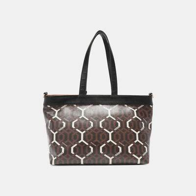 Nicole Lee USA Geometric Pattern Large Handbag - Shop Style & More | Fresh Looks, Everyday Deals & Free Shipping