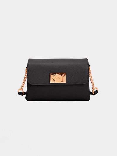 David Jones PU Leather Crossbody Bag Bags