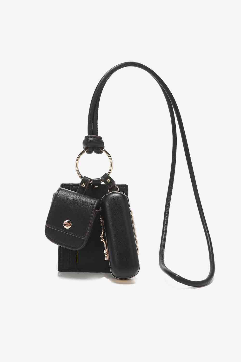Nicole Lee USA Vegan Leather 3-Piece Lanyard Set - Shop Style & More | Fresh Looks, Everyday Deals & Free Shipping