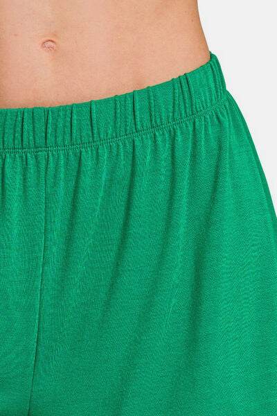 Zenana Button Down Short Sleeve Top and Shorts Lounge Set - Shop Style & More | Fresh Looks, Everyday Deals & Free Shipping