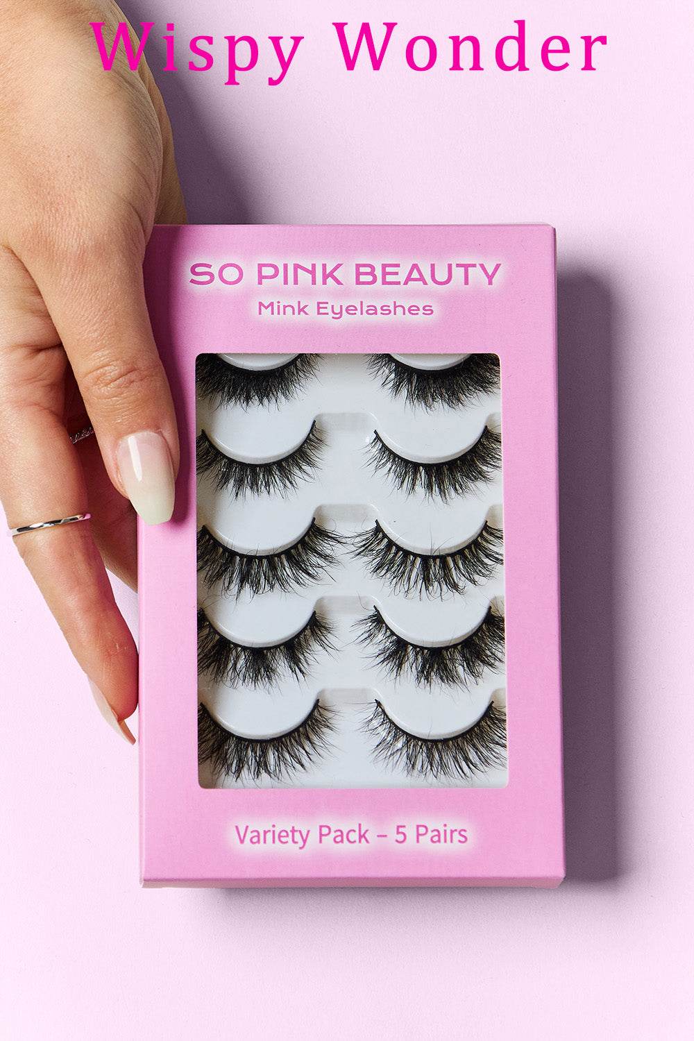 SO PINK BEAUTY Mink Eyelashes Variety Pack 5 Pairs - Shop Style & More | Fresh Looks, Everyday Deals & Free Shipping