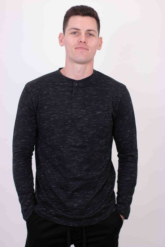 Long Sleeves Henley T-shirt - Shop Style & More | Fresh Looks, Everyday Deals & Free Shipping