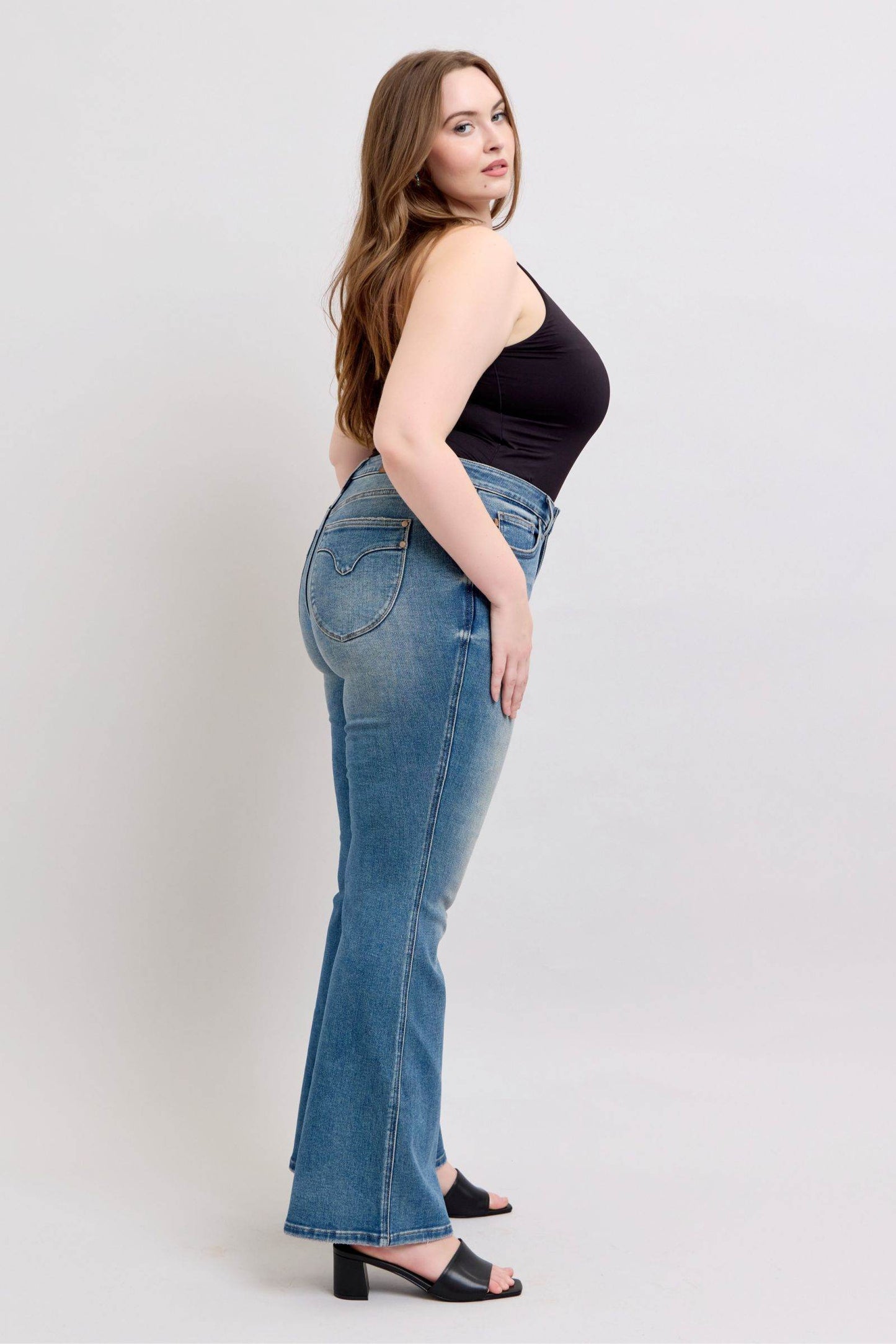 Judy Blue MR Tummy Control Vintage Wash Jeans - Shop Style & More | Fresh Looks, Everyday Deals & Free Shipping