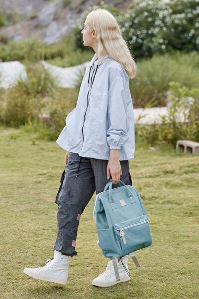 Himawari Water Resistant Canvas Backpack Bag with Side Pockets - Shop Style & More | Fresh Looks, Everyday Deals & Free Shipping