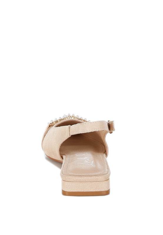 Salova Pearl-Studded Horsebit Flats - Shop Style & More | Fresh Looks, Everyday Deals & Free Shipping