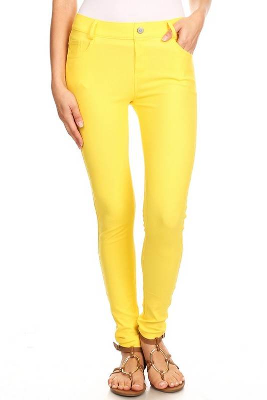 Cotton-Blend 5-Pocket Skinny Jeggings - Shop Style & More | Fresh Looks, Everyday Deals & Free Shipping