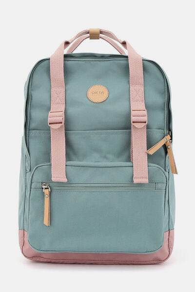 Himawari Waterproof Canvas Backpack Bag with Side Pockets - Shop Style & More | Fresh Looks, Everyday Deals & Free Shipping