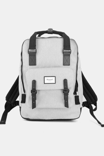 Himawari Waterproof Canvas Backpack Bag with Handles Grey One Size Bags