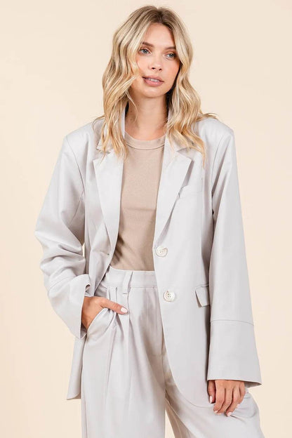 Mittoshop Boyfriend Fit Blazer Jacket - Shop Style & More | Fresh Looks, Everyday Deals & Free Shipping