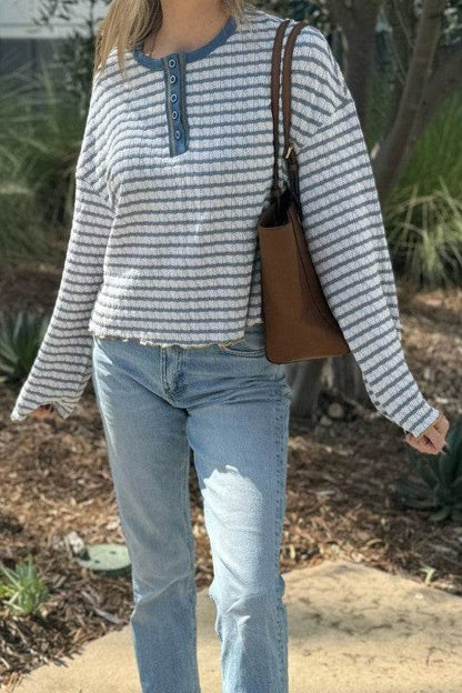 Victoria Henley Top - Shop Style & More | Fresh Looks, Everyday Deals & Free Shipping