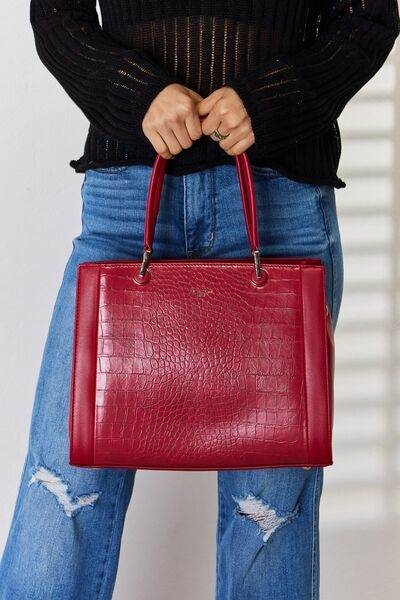 David Jones Texture PU Leather Handbag - Shop Style & More | Fresh Looks, Everyday Deals & Free Shipping