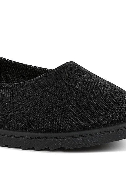 Lubna Knitted Flat Ballet Flats - Shop Style & More | Fresh Looks, Everyday Deals & Free Shipping