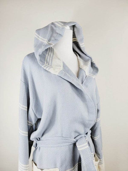 Unisex Robe, Beach or spa Robe with pockets - Sky - Shop Style & More | Fresh Looks, Everyday Deals & Free Shipping