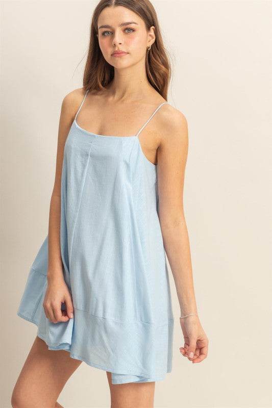 HYFVE A-Line Flowy Mini Cami Dress with Pockets - Shop Style & More | Fresh Looks, Everyday Deals & Free Shipping