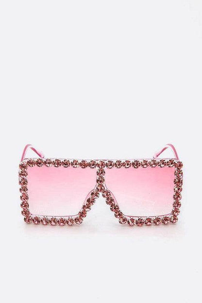 Crystal Iconic Shield Inspired Square Statement - Shop Style & More | Fresh Looks, Everyday Deals & Free Shipping