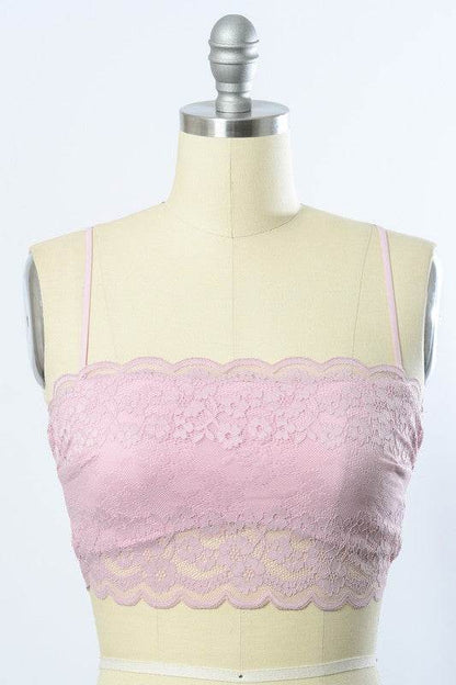 Wide Lace Bandeau - Shop Style & More | Fresh Looks, Everyday Deals & Free Shipping