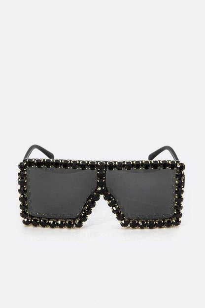 Crystal Iconic Shield Inspired Square Statement - Shop Style & More | Fresh Looks, Everyday Deals & Free Shipping