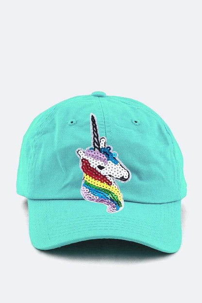 Sequins Unicorn Cotton Cap - Shop Style & More | Fresh Looks, Everyday Deals & Free Shipping