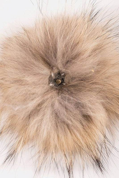 Raccoon Fur Pineapple Knit Beanies - Shop Style & More | Fresh Looks, Everyday Deals & Free Shipping