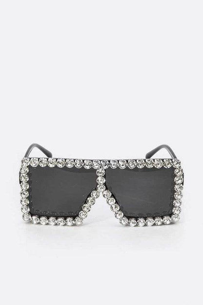 Crystal Iconic Shield Inspired Square Statement - Shop Style & More | Fresh Looks, Everyday Deals & Free Shipping