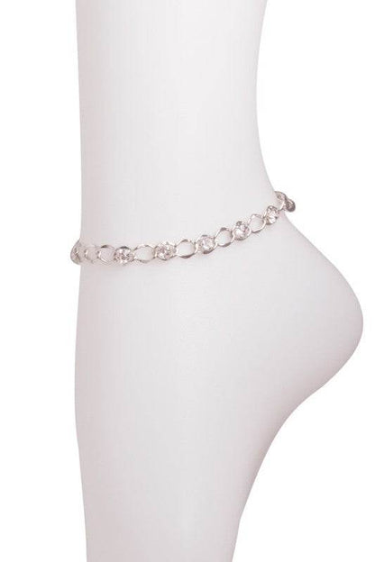 RHINESTONE ANKLET - Shop Style & More | Fresh Looks, Everyday Deals & Free Shipping