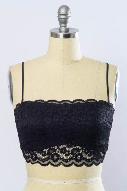 Wide Lace Bandeau - Shop Style & More | Fresh Looks, Everyday Deals & Free Shipping