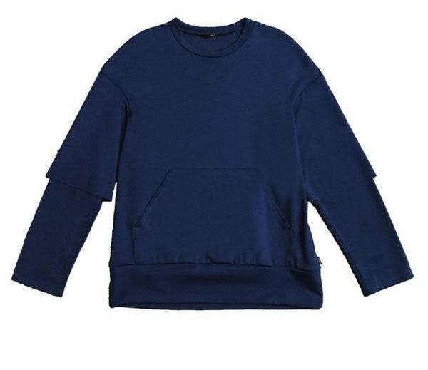 Weiv Mens Double Layered Pullover Sweatshirts - Shop Style & More | Fresh Looks, Everyday Deals & Free Shipping