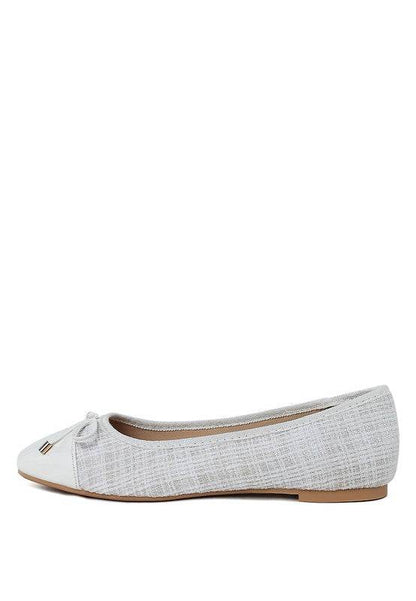 Junpey Plaid Tweed Ballet Flats - Shop Style & More | Fresh Looks, Everyday Deals & Free Shipping