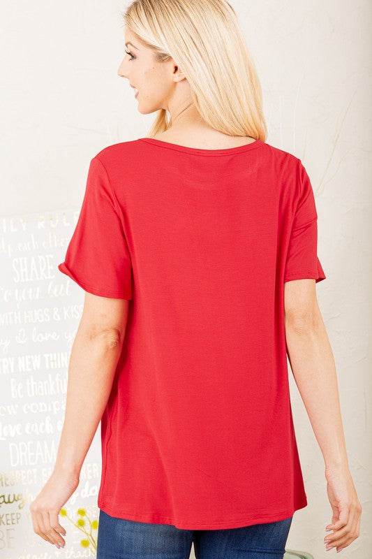 Heimish Full Size Leopard Lip Round Neck Short Sleeve T-Shirt Plus Size - Shop Style & More | Fresh Looks, Everyday Deals & Free Shipping
