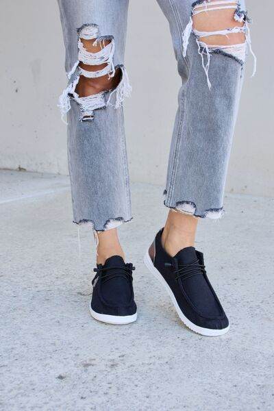 Forever Link Star Lace-Up Flat Sneakers - Shop Style & More | Fresh Looks, Everyday Deals & Free Shipping