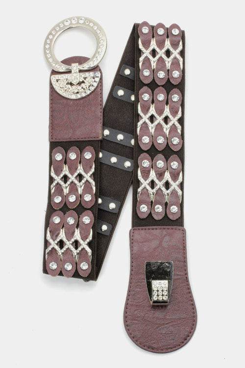 Crystal Studded Belt - Shop Style & More | Fresh Looks, Everyday Deals & Free Shipping