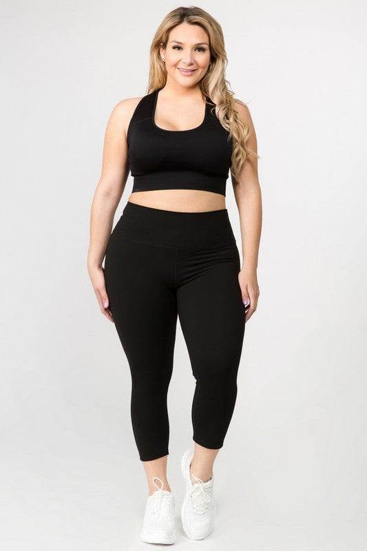 Buttery Soft Capri Activewear Leggings - Shop Style & More | Fresh Looks, Everyday Deals & Free Shipping