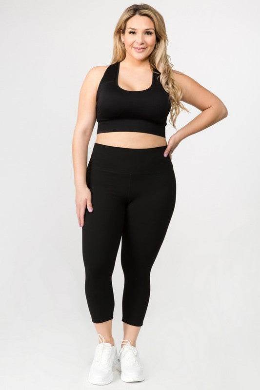 Buttery Soft Capri Activewear Leggings - Shop Style & More | Fresh Looks, Everyday Deals & Free Shipping