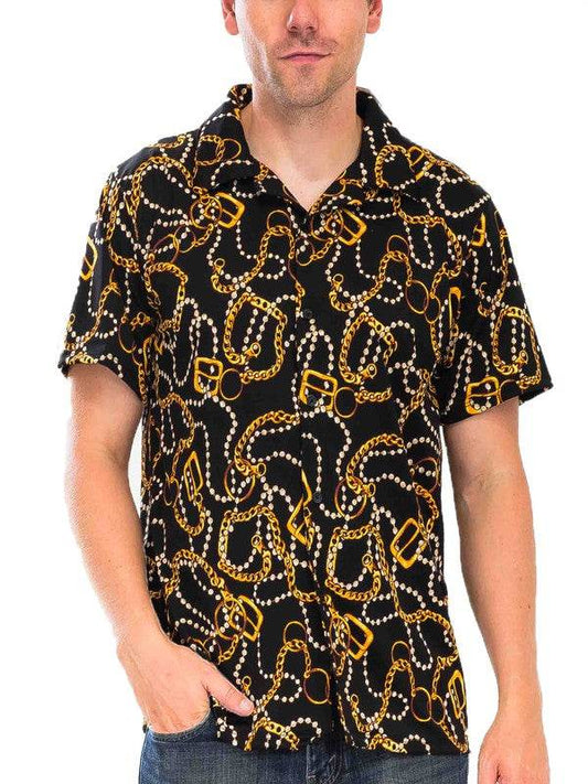Weiv Mens String Bead Status Button Down - Shop Style & More | Fresh Looks, Everyday Deals & Free Shipping