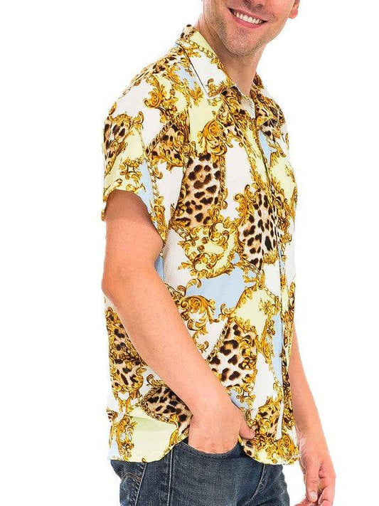 Hidden Cheetah Button Down - Shop Style & More | Fresh Looks, Everyday Deals & Free Shipping