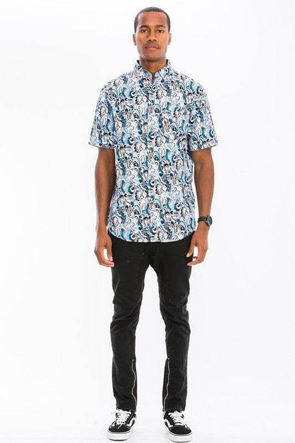 HAWAIIAN BUTTON DOWN SHIRT - Shop Style & More | Fresh Looks, Everyday Deals & Free Shipping