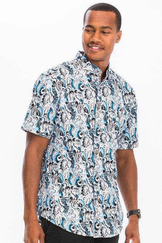HAWAIIAN BUTTON DOWN SHIRT - Shop Style & More | Fresh Looks, Everyday Deals & Free Shipping