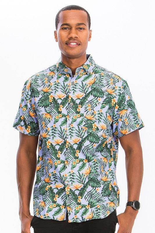 HAWAIIAN BUTTON DOWN SHIRT - Shop Style & More | Fresh Looks, Everyday Deals & Free Shipping