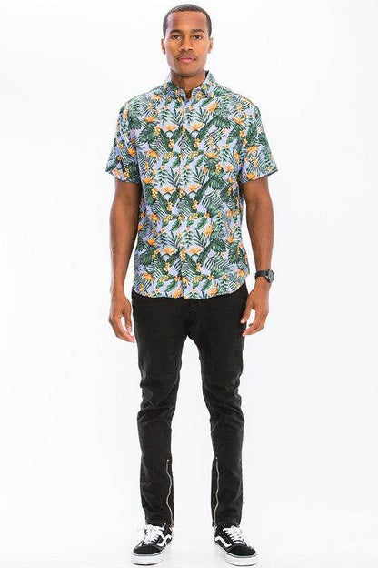 HAWAIIAN BUTTON DOWN SHIRT - Shop Style & More | Fresh Looks, Everyday Deals & Free Shipping