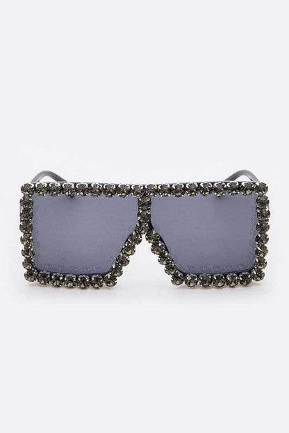 Crystal Iconic Shield Inspired Square Statement - Shop Style & More | Fresh Looks, Everyday Deals & Free Shipping