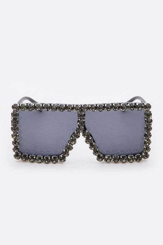 Crystal Iconic Shield Inspired Square Statement - Shop Style & More | Fresh Looks, Everyday Deals & Free Shipping