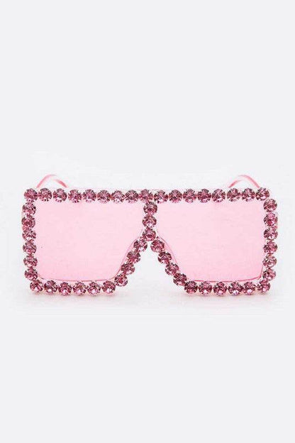Crystal Iconic Shield Inspired Square Statement - Shop Style & More | Fresh Looks, Everyday Deals & Free Shipping