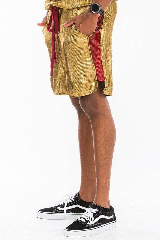 METALLIC FLICK SHORTS - Shop Style & More | Fresh Looks, Everyday Deals & Free Shipping